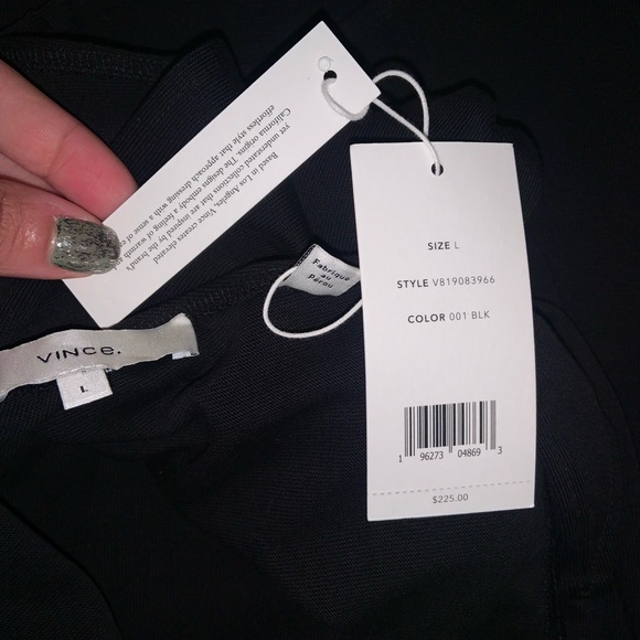 VINCE BLACK ROMPE - Picture 2 of 6